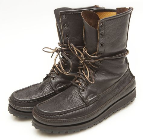 Russell Moccasin Russell Moccasin, Good Work Boots, Leather Work, Work Boots, Hard To Find, Leather Working, Winter Boot, Moccasins, Diy Clothes