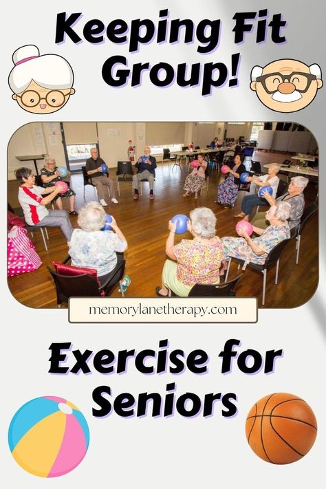 Exercise for Seniors Activities With Seniors Ideas, Ideas For Nursing Home Activities, Occupational Therapy Activities For Elderly Assisted Living, Occupational Therapy Group Activities Geriatrics, Activity Room Ideas For Seniors, Coordination Exercises For Seniors, Independent Activities For Seniors, Geriatric Exercises Senior Fitness, Senior Exercise Activities