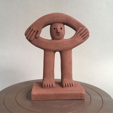 Cubism Sculpture, Ceramic Statue, Ceramic Sculpture Figurative, Sculpture Art Clay, Antony Gormley, Sculptures Céramiques, Keramik Design, Ceramic Figures, Ceramics Pottery Art