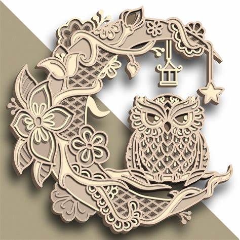 free 3d svg files downloads - - Image Search Results Svg Projects, Owl Svg, Cnc Plans, Laser Cut Wood Crafts, Layered Art, Laser Art, 3d Svg, Hand Crafts, 3d Rose