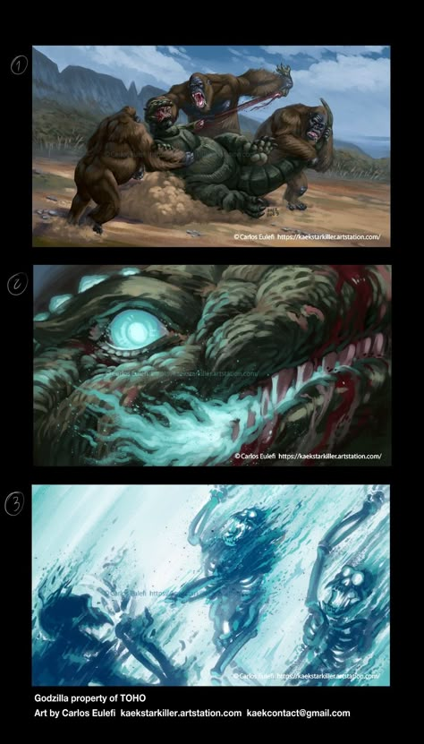 Galaxy Character Design, Regeneration Art, Godzilla Concept Art, Godzilla X Mothra, Sea Monster Art, Godzilla Art, King Kong Art, Godzilla Funny, Kong Godzilla