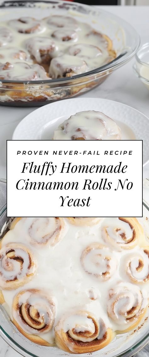 Image for Fluffy Homemade Cinnamon Rolls No Yeast Easy Homemade Cinnamon Rolls No Yeast, Homemade Cinnamon Rolls No Yeast, Cinnamon Rolls No Yeast, Cinnamon Rolls Without Yeast, Rolls No Yeast, Easy Homemade Cinnamon Rolls, Best Homemade Cinnamon Rolls, No Yeast Cinnamon Rolls, Homemade Cinnamon Rolls Easy