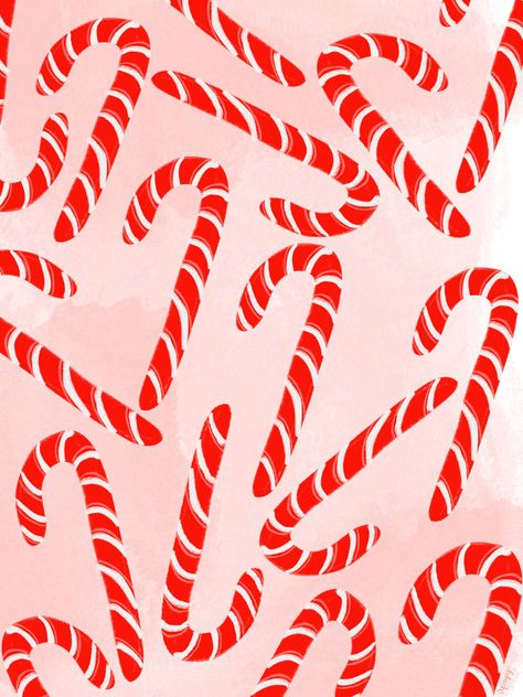 Christmas Candy Drawing, Peppermint Aesthetic, Candy Drawing, Christmas Peppermint, Candy Cane Lane, Girly Christmas, Christmas Wallpapers, Sugar Plum Fairy, Peppermint Mocha