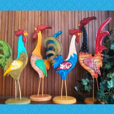 fun accessories to cheer up any space Oster Dekor, Wood Craft Patterns, Chicken Crafts, Rooster Art, Rooster Decor, Wood Animal, Chickens And Roosters, Chicken Art, Wood Creations