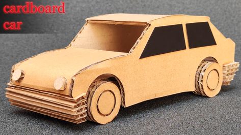 How to make a Simple Cardboard Car at home? to make this car, you need: Cardboard Car Diy, Cardboard Projects, Diy Cardboard Toys, Cardboard Car, Car Diy, Baby Toys Diy, Cardboard Toys, Geometric Design Art, Toys Diy