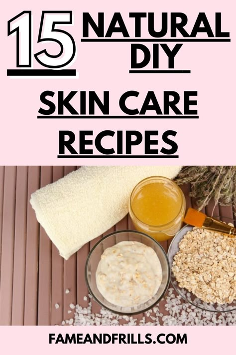 Creating your own beauty products at home is not only cost-effective but also a great way to maintain your beauty and health naturally. If you’re eager to dive into the world of DIY skincare, there are numerous fantastic recipes available for you to try. These homemade recipes provide a wonderful opportunity to care for your skin in a more personalized and natural way. All Natural Face Care Routine, Diy Face Products Skincare, Homemade Facials Recipes, Diy Home Skin Care, Facial Recipes Homemade, Diy Natural Products Skin Care, Diy Personal Care Products, Diy Skin Care For Dry Skin, How To Make Your Own Skin Care Products