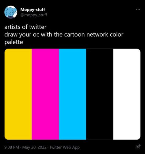 Cartoon Network Color Palette, Palette Challenge, Draw Your Oc, Color Tips, Art Style Challenge, Drawing Ideas List, Color Palette Challenge, Creative Drawing Prompts, Drawing Prompt