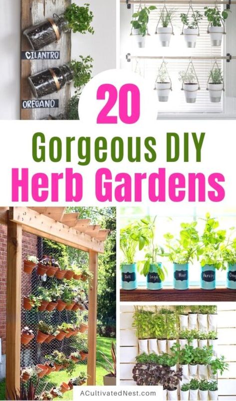 Diy Herb Garden Ideas, Herb Garden Outdoor, Herb Garden Gift, Indoor Herb Garden Diy, Herb Garden Ideas, Mason Jar Herb Garden, Herb Garden Pallet, Herb Garden Planter, Outdoor Herb Garden