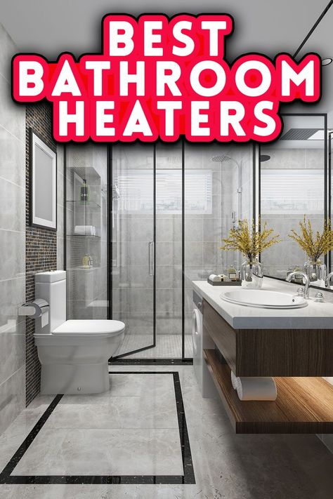 Towel Heater, Bathroom Heater, Water Heater Installation, Space Heaters, Gas Heater, Downstairs Bathroom, Large Bathrooms, Slip And Fall, Take A Shower