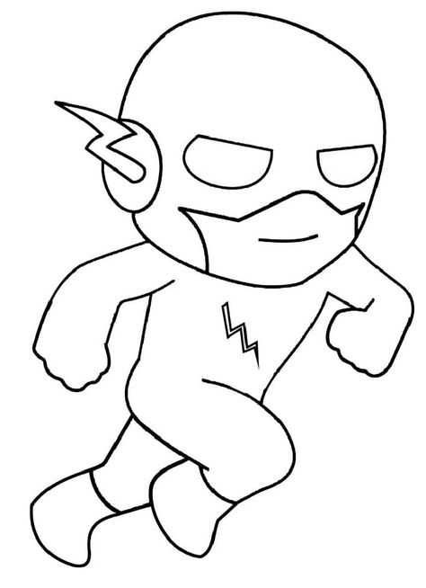 Baby Flash Coloring Page Flash Coloring Pages, Superhero Coloring, Kid Flash, Free Coloring Sheets, Shark Party, Easy Coloring Pages, Cartoon Coloring Pages, Coloring Pages Printable, Creative Colour