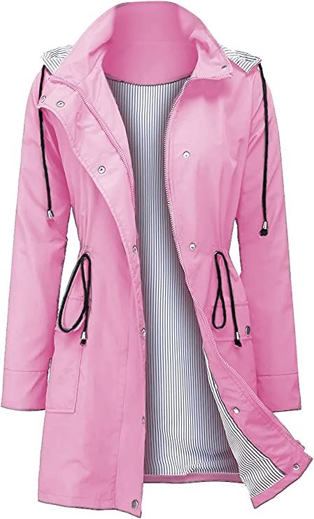 Cute Raincoats Women, Cute Raincoats, Raincoat With Hood, Light Rain Jacket, Rain Coats, Light Rain, Hooded Raincoat, Raincoats For Women, Women Essentials