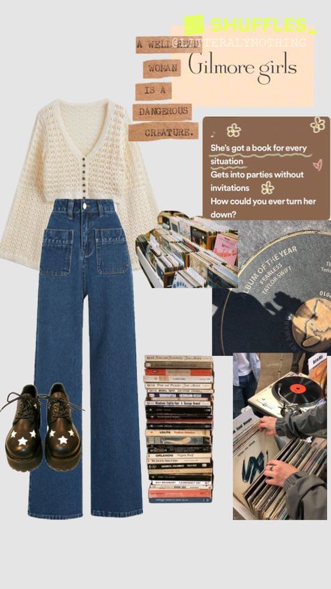 Modern Vintage Aesthetic Fashion, Twee Style 2023, Casual Soft Outfits, Casual School Outfits Aesthetic, Momcore Outfits, Poetry Outfit, Reader Outfit, Hozier Outfit Aesthetic, Bookstore Aesthetic Outfit