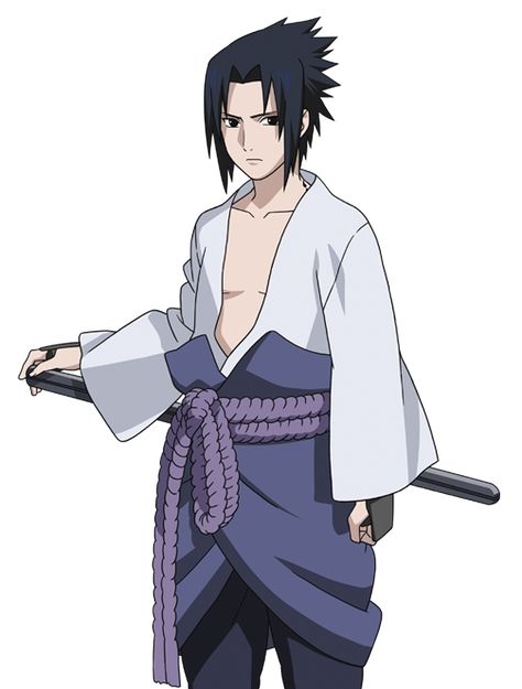 Sasuke Uchiha, Anime Character, Naruto, Anime, Black