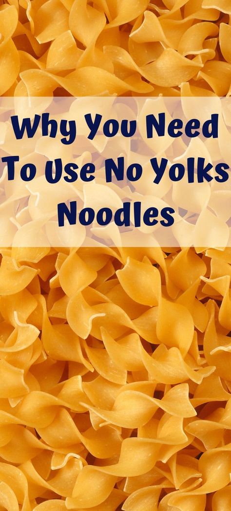 AD: No Yolks noodles are the perfect addition to any meal! Perfect for casseroles, soups, as a side item, and any many different recipes as well.  #NoYolks #NoOtherNoodle #easydinner via @CookEatGo No Yoke Noodles Recipes, No Yolk Noodle Recipes Chicken, No Yolks Noodles Recipes, Chicken Noodle Casserole Recipes, Creamy Chicken Noodle Casserole, Weight Watcher Pizza Recipe, Chicken With Noodles, Healthy Noodle Recipes, Easy Zucchini Bread Recipes