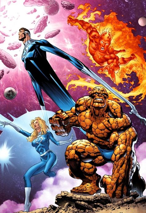 Fantastic Four Mr Fantastic, Fantastic Four Marvel, Dragon Wallpaper, Mister Fantastic, Fantastic 4, Invisible Woman, Fantasy Heroes, Human Torch, Superhero Comics