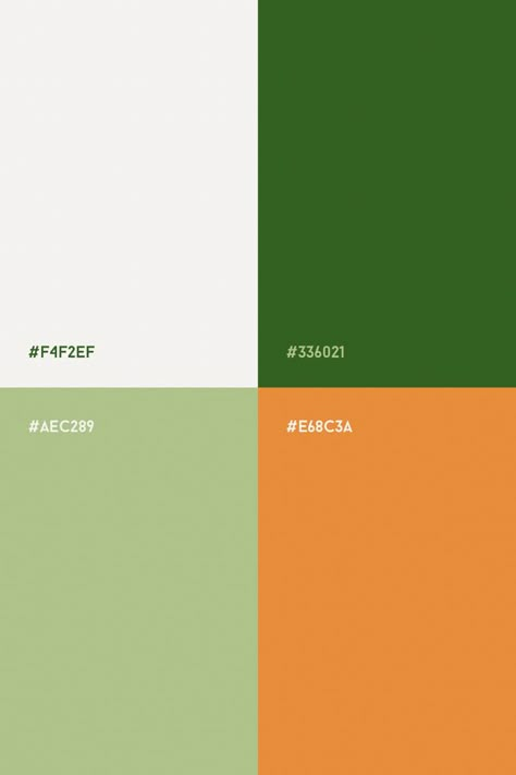 Forest green, pastel green, melon and white color palette Color Pallete Green, Green Orange Color Palette, Orange Color Palette, Green Melon, Spring Campaign, Orange Color Palettes, White Color Palette, Color Catalog, Green Color Schemes