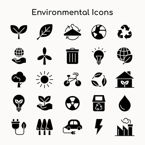 Sustainability Icon, Recycle Icon, Agriculture Design, Recycle Design, Agriculture Logo, Illustration Courses, Wall Text, Vector Elements, Environmental Graphic Design