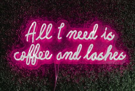 Neon Light Wall, Up Wallpaper, Lash Quotes, Design Podcast, Light Wall Art, Quote Wallpaper, The Color Pink, Light Wall, New Project