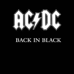 AC/DC - Back in Black Acdc Albums, Hammer Logo, Guitar Wall Art, Kari Jobe, Bon Scott, Rock Videos, Sara Bareilles, Highway To Hell, Back In Black