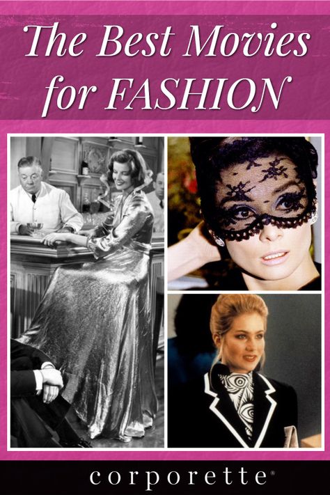 Longing for some great movies for FASHION? These are some of my old favorites, including Bringing up Baby, How to Steal a Million, Don't Tell Mom the Babysitter's Dead, and more! Bringing Up Baby, Fashion Movies, Thomas Crown Affair, Rosalind Russell, Women Lawyer, Mask Pictures, Crisp White Blouse, Great Movies To Watch, Surfer Girl Style