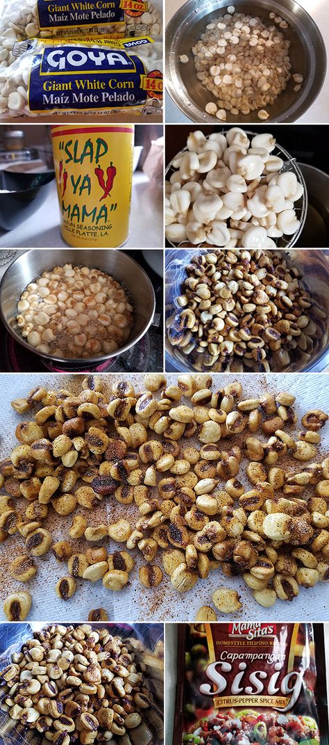 Homemade Corn Nuts Recipes, How To Make Corn Nuts At Home, Corn Nuts Recipe Homemade, Corn Nuts In Air Fryer, Homemade Corn Nuts, Corn Nuts Recipe, Pan Seared Tuna, Pan Seared Tuna Steak, Seared Tuna Steak