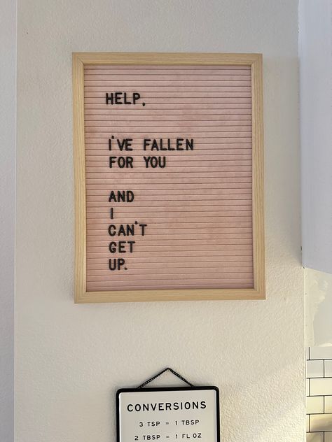 Help I’ve fallen for you and I cant get up. Valentines day letterboard quote ideas Letter Board Love Quotes, Valentine’s Day Letter Board, Valentine Letter Board Ideas, Valentines Day Letterboard, Valentines Letterboard, Valentines Letter Board Quotes, February Letter Board Quotes, Valentines Letter Board, Letterboard Ideas