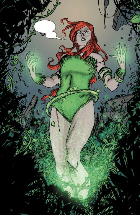 Poison Ivy screenshots, images and pictures - Comic Vine Poison Ivy Powers, The Birds Of Prey, Poison Ivy Dc Comics, Redhead Art, Gotham Villains, Dc Villains, Comics Girl, Comic Book Artists, Poison Ivy