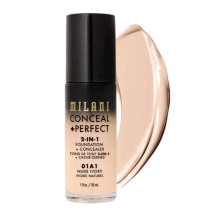 Milani Concealer, Milani Foundation, Milani Conceal And Perfect, Green Tea Toner, Milani Makeup, Under Eye Circles, New Year's Makeup, Milani Cosmetics, Concealer Shades