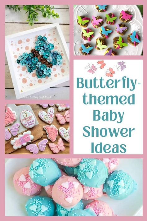 Get inspired with these butterfly themed baby shower ideas. Discover creative games, decorations, and favors for an unforgettable celebration. Butterfly Baby Shower Food, Butterfly Themed Baby Shower Ideas, Butterfly Baby Shower Ideas, Butterfly Baby Shower Favors, Themed Baby Shower Ideas, Butterfly Party Favors, Pink Baby Shower Decorations, Butterfly Baby Shower Theme, Butterfly Baby Shower Invitations