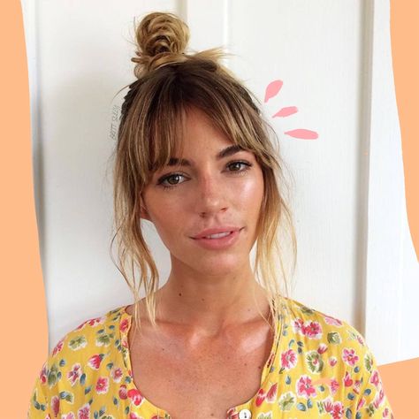 Curtain bangs are big news right now – here are 13 ways to wear the effortless style that perfectly frames your face Choppy Curtain Bangs, Bangs Oval Face, Bang Inspiration, Short Curtain Bangs, Oval Face Bangs, Bangs Styles, Short Curtain, Haircut Inspo, 70s Hair