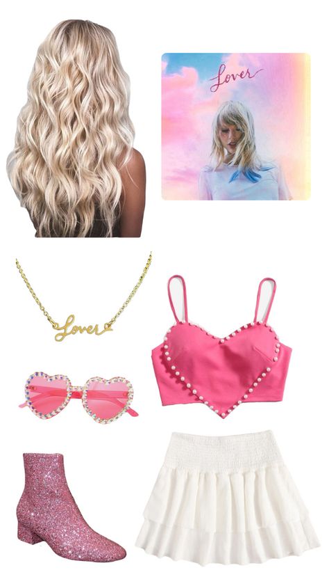 Lover Inspired Outfits, Lover Taylor Swift Eras Tour, Eras Tour Lover Outfit, Guts Outfit, Taylor Swift Eras Tour Outfit, Lover Taylor Swift, Taylor Swift Costume, Eras Outfit, Lover Taylor