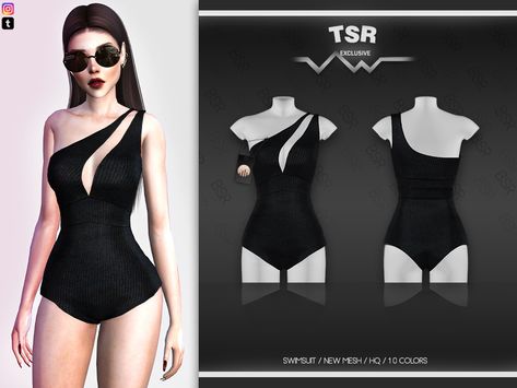 Ts4 Cc Swimsuit, Sims 4 Cc Clothes Female Swimsuit, Sims 4 Cc Clothes Female Swim, Sims 4 Female Swimsuit, Sims 4 Female Bathing Suit, Sims 4 Goth Swimsuit, Korean Swimsuit, Sims 4 Cc Goth, Mods Sims 4