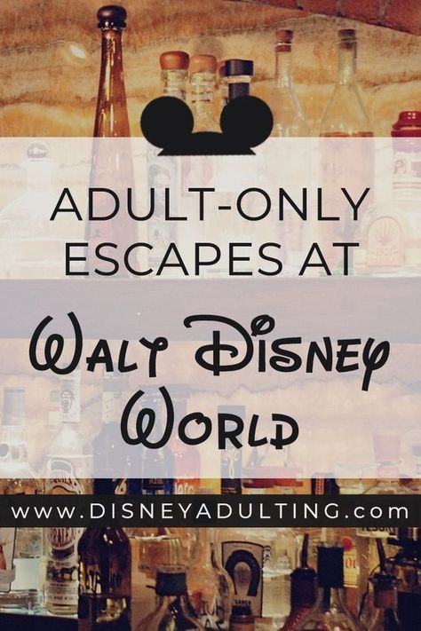 10 Secrets for Adult Only Escapes in Walt Disney World | Unlock the top 10 secrets for finding adult only escapes in Walt Disney World and escape the frazzled parents, screaming children and bloated lines for favorite attractions. Disney World Honeymoon, Disney World For Adults, Disney World Secrets, Disney Honeymoon, Disney World Vacation Planning, Parenting Plan, Disney Trip Planning, Disney Vacation Planning, Disney World Planning