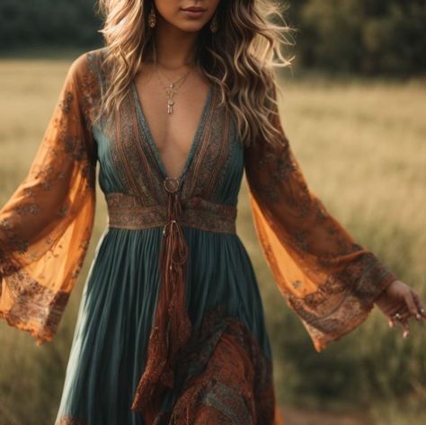 Looks Hippie, Boho Photoshoot, Moda Hippie, Earthy Outfits, Estilo Hippie, Boho Dresses, Beach Vacations, Hippie Dresses, Fashion Mistakes