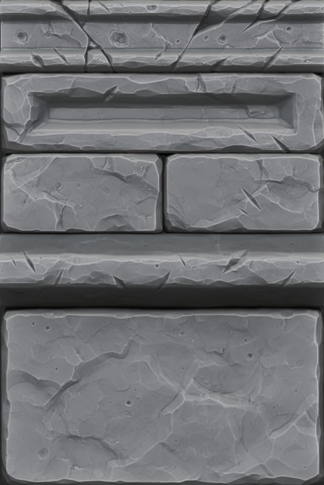 can't get my stylized stone sculpts to look the way I want — polycount Stone Game, Texture Stone, Stone Road, Game Textures, Rock Textures, Hand Painted Textures, Designer Profile, Texture Paint, 3d Texture