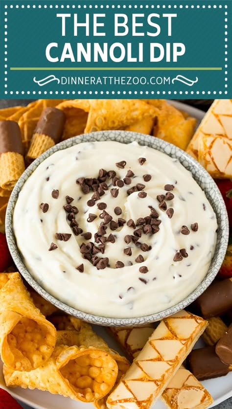 Dip With Graham Crackers, Easy Cannoli Dip, Cannoli Dessert, Cannoli Dip Recipe, Easy Cannoli, Italian Cannoli, Dessert Dip Recipes, Cannoli Dip, Cannoli Shells