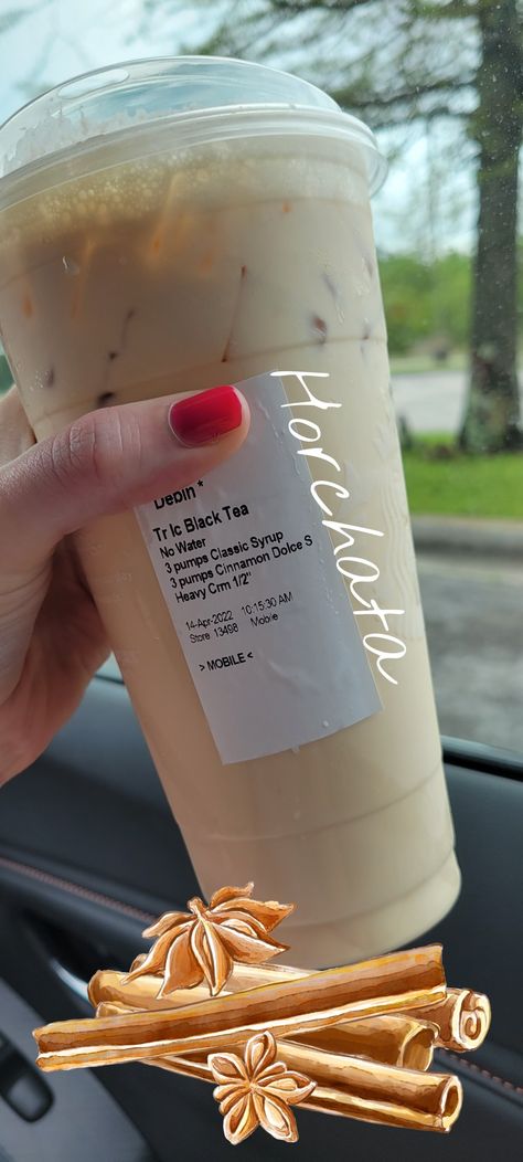 Tres Leches Starbucks Drink, Cinnamon Coffee Starbucks, Starbucks Drinks Horchata, Trenta Starbucks Drink, Starbucks Drinks Non Dairy, Starbucks Horchata Drink, Cinnamon Dolce Starbucks Drinks, Sweet Drinks From Starbucks, Horchata Starbucks Drink