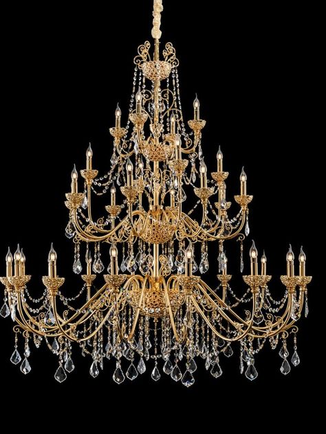 Large antique brass candle chandelier Luxurious Villa, Candle Chandelier, Luxury Villas, Brass Candle, Antique Decor, Brass Chandelier, Brass Frame, Light Fixture, Chandelier Lighting