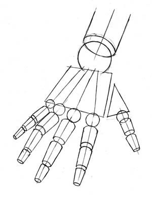 Life Drawing class - drawing with geometric shapes to get proportions Hand Drawing Proportions, Shapes For Body Drawing, Drawing By Shapes, Draw Geometric Shapes, Geometric Body Drawing, Hand Proportions Drawing, Anatomy Drawing Shapes, Shapes For Anatomy, How To Draw With Shapes