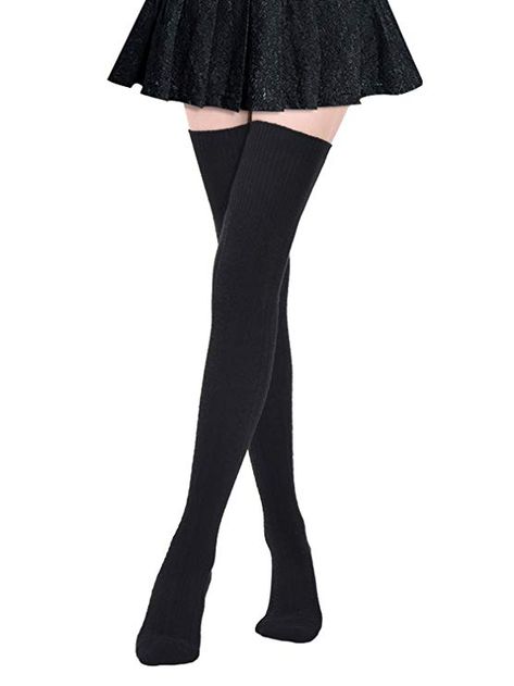 Black Thigh High, Stockings Legs, Over The Knee Socks, Thigh High Socks, Women Legs, Long Socks, Socks And Hosiery, Boots Outfit, Thigh High Boots