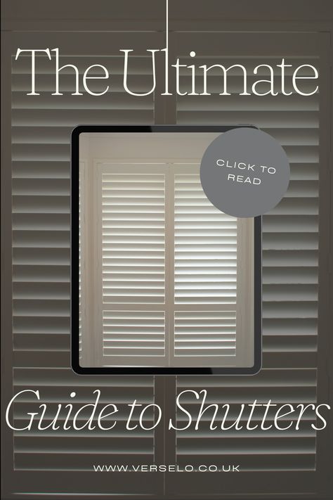 Shutters offer both aesthetic appeal and practical benefits. From older style homes to modern interiors, shutters can enhance any space with their timeless charm and versatility. In this ultimate guide, we’ll explore the different types of shutters and how to choose the perfect style for your home. Shutters Interior, Types Of Shutters, Vintage Shutters, Older Homes, Interior Shutters, Older Style, Window Handles, Older Fashion, Modern Interiors