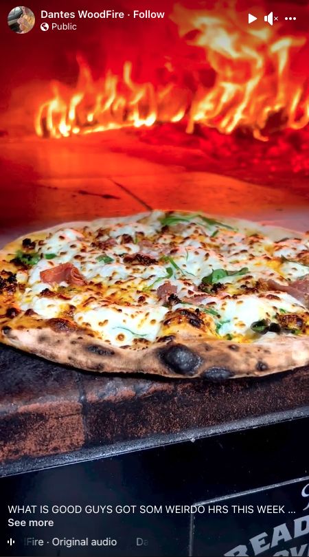 Thank you, Dantes Wood Fire in Tulsa, OK, beautiful capture of this pizza and flame. https://www.facebook.com/danteswoodfiretulsa #woodifredpizza #pizzabrickoven #mobilepizzaoventrailer Mobile Pizza Oven, Red Pizza, Brick Oven, Tulsa Oklahoma, Delicious Pizza, Wood Fired Pizza, Small Batch, Small Batches, Oklahoma