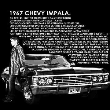 #Baby #67ChevyImpala #spn This is chucks line Chevrolet Impala 1967, Impala 1967, Supernatural Impala, 67 Impala, 1967 Chevy Impala, Supernatural Baby, 1967 Chevrolet Impala, Supernatural Wallpaper, Supernatural Memes