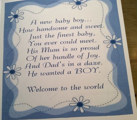 Stampin Up Baby Cards, Card Verses, Verses For Cards, Parents Baby, Art N Craft, Baby Card, New Baby Boys, Welcome Baby, Baby Cards