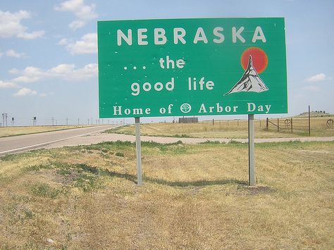 #Nebraska #traveling #USA Travel Nebraska, Lincoln Highway, Nebraska State, State Signs, Nebraska Huskers, Lincoln Nebraska, Sea To Shining Sea, Arbour Day, The Good Life