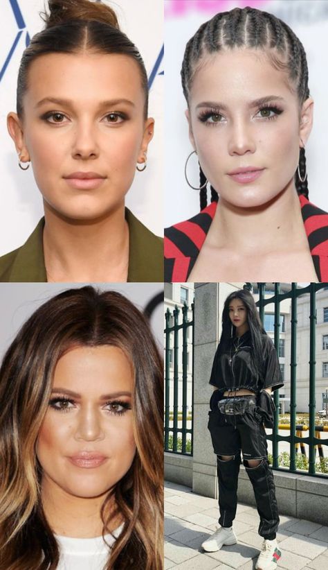 Dramatic Natural Gamine style types Natural Essence Face, Dramatic Gamine, Halsey Hair, Halsey Style, Natural Gamine, Natural Kibbe, Style Essence, Style Analysis, Gamine Style