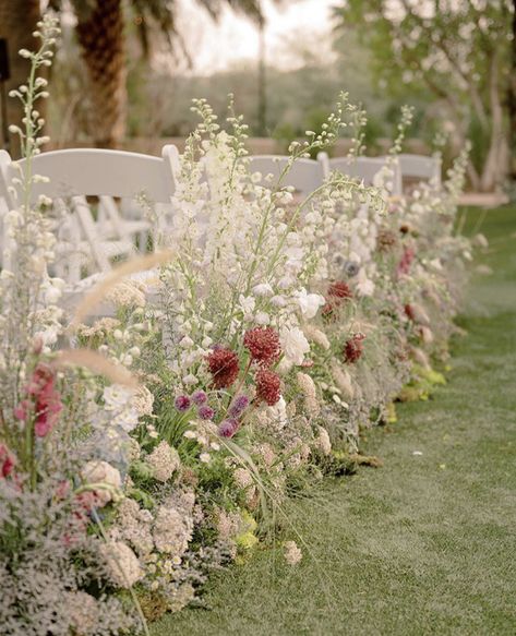 Summer Wedding Trends, Aisle Florals, Wedding Ideas 2024, Wedding Isles, 2023 Design, Aisle Flowers, Ceremony Design, Design Boards, Creative Wedding Ideas