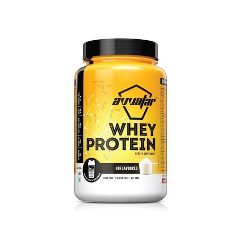 AVVATAR WHEY PROTEIN | 1 KG | Unflavoured | 27g Protein | 29 Servings | Isolate & Concentrate Blend Cafe Mocha, Café Mocha, Whey Protein Concentrate, Protein Synthesis, Gluten Free Sugar Free, Whey Protein Isolate, Build Strength, Muscle Recovery, Muscle Growth