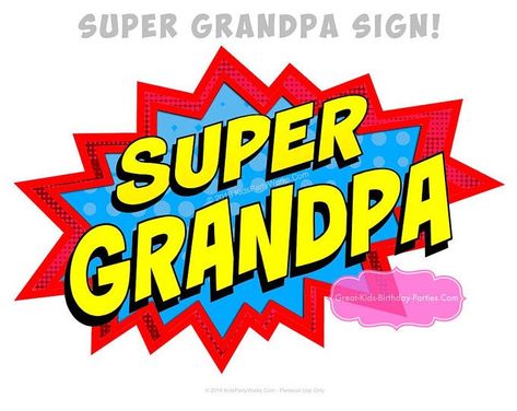 Grandpa Printable, Superhero Printables, Paw Patrol Decorations, Hot Wheels Party, Happy Father Day Quotes, Word Bubble, Scrapbook Quotes, Festival 2024, Grandfather Gifts