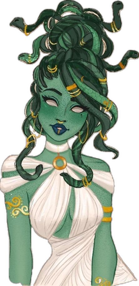 Medusa With Wings, Medusa Character Art, Snake Hair Drawing, Medusa Pfp, Medusa Character Design, Medusa Oc, Gorgon Aesthetic, Medusa Fanart, Medusa Illustration